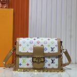 Louis Vuitton X Murakami Dauphine Soft GM Monogram Canvas White 25cm M13255 - Image 2