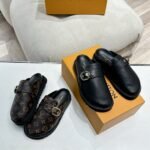 Louis Vuitton Cosy Flat Comfort Clog Cacao Brown 1Aaw6Q - Image 6