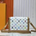 Louis Vuitton X Murakami Dauphine Soft GM Monogram Canvas White 25cm M13255 - Image 3