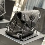 Saint Laurent Puffer Medium In Matte Leather Black 35cm 5774751EL081000 - Image 3