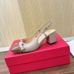 Valentino Garavani Valet Du Roi Slingback Pump Rose Cannelle And Garnet 7W2S0MH9DDT AGM - Image 4