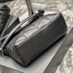 Saint Laurent Puffer Medium In Matte Leather Black 35cm 5774751EL081000 - Image 4