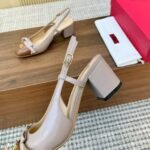 Valentino Garavani Valet Du Roi Slingback Pump Rose Cannelle And Garnet 7W2S0MH9DDT AGM - Image 3