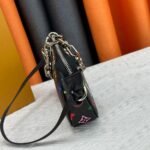 Louis Vuitton X Murakami Pochette Accessoires Multicolore Noir 22cm M13663 - Image 3