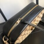 Gucci Gg Marmont Small Shoulder Bag Beige Ebony 24Cm 447632 Hvkeg 9772 - Image 7