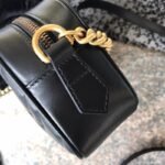 Gucci Marmont Small Matelasse Shoulder Bag Black 24cm 447632 DTD1T 1000 - Image 7