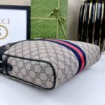 Gucci Ophidia Small Messenger Bag Beige And Blue Gg Supreme 23cm ‎547926 96iwn 4076 - Image 5