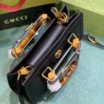 Gucci Diana Small Shoulder Bag Black Leather 25cm 735153 DJ24T 1092 - Image 7