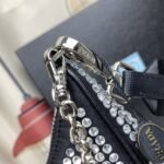 Prada Re Edition 2005 Satin Bag With Crystals 23Cm 1BH204 2AWL F0T7O V V9L - Image 6
