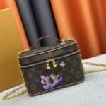 Louis Vuitton Nice Mini Toiletry Bag Pink 20Cm M26647 - Image 2