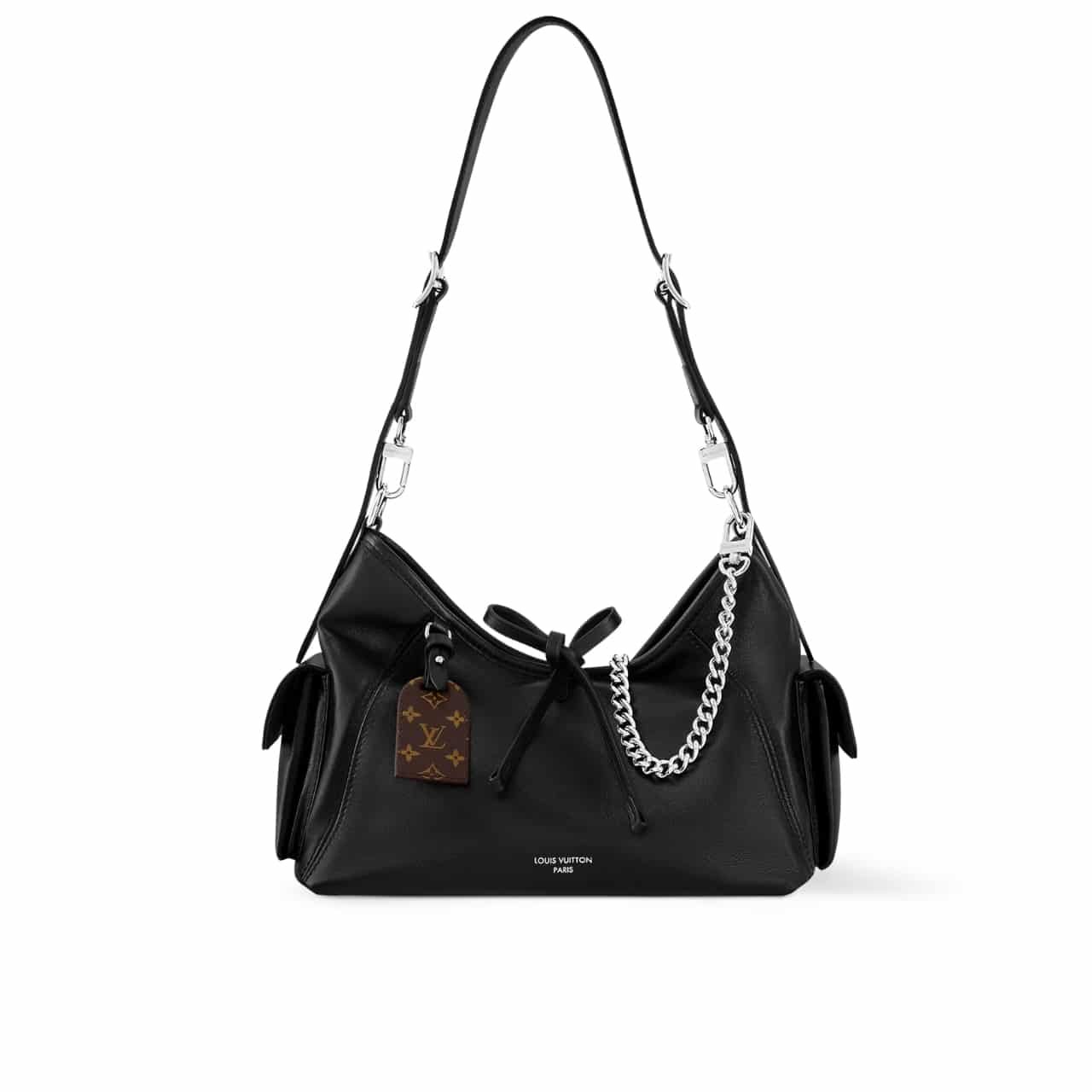 42 Louis Vuitton Carryall Cargo Vibe PM Bag Black 34Cm M24861 - Image 1