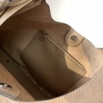 Louis Vuitton Carmel Mahina Leather Galet Grey 40cm M21775 - Image 10