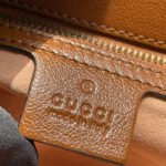 Gucci Marmont Mini Matelasse Shoulder Bag Brown 22cm 446744 0OLFT 2535 - Image 7