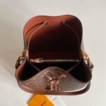 Louis Vuitton Néonoé MM Monogram Canvas Bucket Bag Caramel Brown 26cm M44887 - Image 7