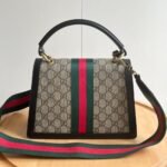 Gucci Queen Margaret Gg Small Top Handle Bag Black 25Cm - Image 5