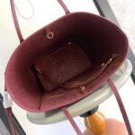 Louis Vuitton Neverfull MM Monogram Empreinte Wine Red 31Cm M25855 - Image 4