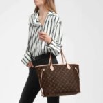 Louis Vuitton Neverfull MM Monogram Pivoine Pink 31Cm M41178 - Image 8