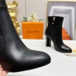 Louis Vuitton Silhouette Ankle Boot Black 1Abp9J - Image 7