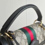Gucci Queen Margaret Gg Small Top Handle Bag Black 25Cm - Image 4