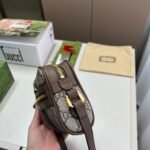 Gucci Ophidia Mini Bag Beige And Ebony 17Cm 517350 96IWS 8745 - Image 3