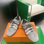 Louis Vuitton Sneakerina Light Gray 1Aivmx - Image 3