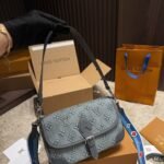 Louis Vuitton Diane Monogram Denim Blue 24Cm - Image 3