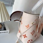 Louis Vuitton Neverfull MM Bag Beige Clair 33cm M46516 - Image 7