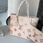 Louis Vuitton Neverfull MM Bag Beige Clair 33cm M46516 - Image 4