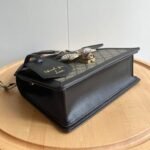 Gucci Queen Margaret Gg Small Top Handle Bag Black 25Cm - Image 6