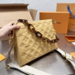 Louis Vuitton Coussin PM Bag Yellow 26cm M22335 - Image 7