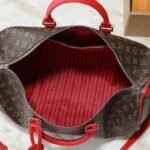 Louis Vuitton Keepall Bandoulière 45 Sari Red 50cm M13808 - Image 6