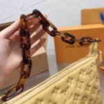 Louis Vuitton Coussin PM Bag Yellow 26cm M22335 - Image 5