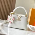 Louis Vuitton Capucines Mini Bag Snow White 21Cm M21416 - Image 2