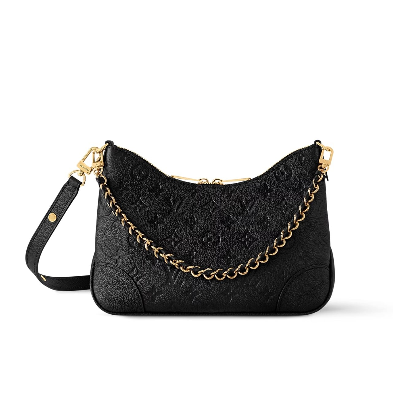 49-4 Louis Vuitton Boulogne Monogram Empreinte Leather Black 29Cm M12930 - Image 1