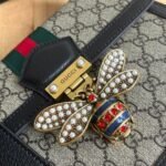 Gucci Queen Margaret Gg Small Top Handle Bag Black 25Cm - Image 7