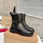 Christian Louboutin CL Chelsea Booty Lug Black 1230304BK01 - Image 2