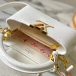 Louis Vuitton Capucines Mini Bag Snow White 21Cm M21416 - Image 8