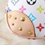 Louis Vuitton X Takashi Murakami Boulogne PM White 26m M27790 - Image 5