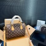 Louis Vuitton Speedy P9 Bandoulière 25 Monogram Brown 25cm M24443 - Image 6