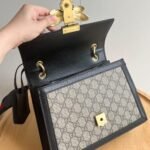 Gucci Queen Margaret Gg Small Top Handle Bag Black 25Cm - Image 9