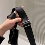 Prada Triangle Leather Mini Bag Black 27Cm 1Bh190 2Bya F0002 V Bro - Image 6