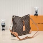 Louis Vuitton Odéon MM Monogram Canvas Shoulder Bag Brown 31 cm M45355 - Image 3