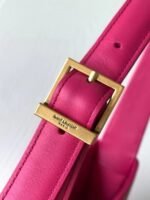 Saint Laurent Le 5 À 7 Hobo Bag In Smooth Leather Pink 25Cm - Image 3