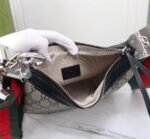Gucci Attache Small Shoulder Bag Beige And Blue 23Cm 699409 96Grn 4082 - Image 3