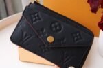 Louis Vuitton Card Holder Recto Verso Wallet Navy Blue / Red 13Cm M69420 - Image 5