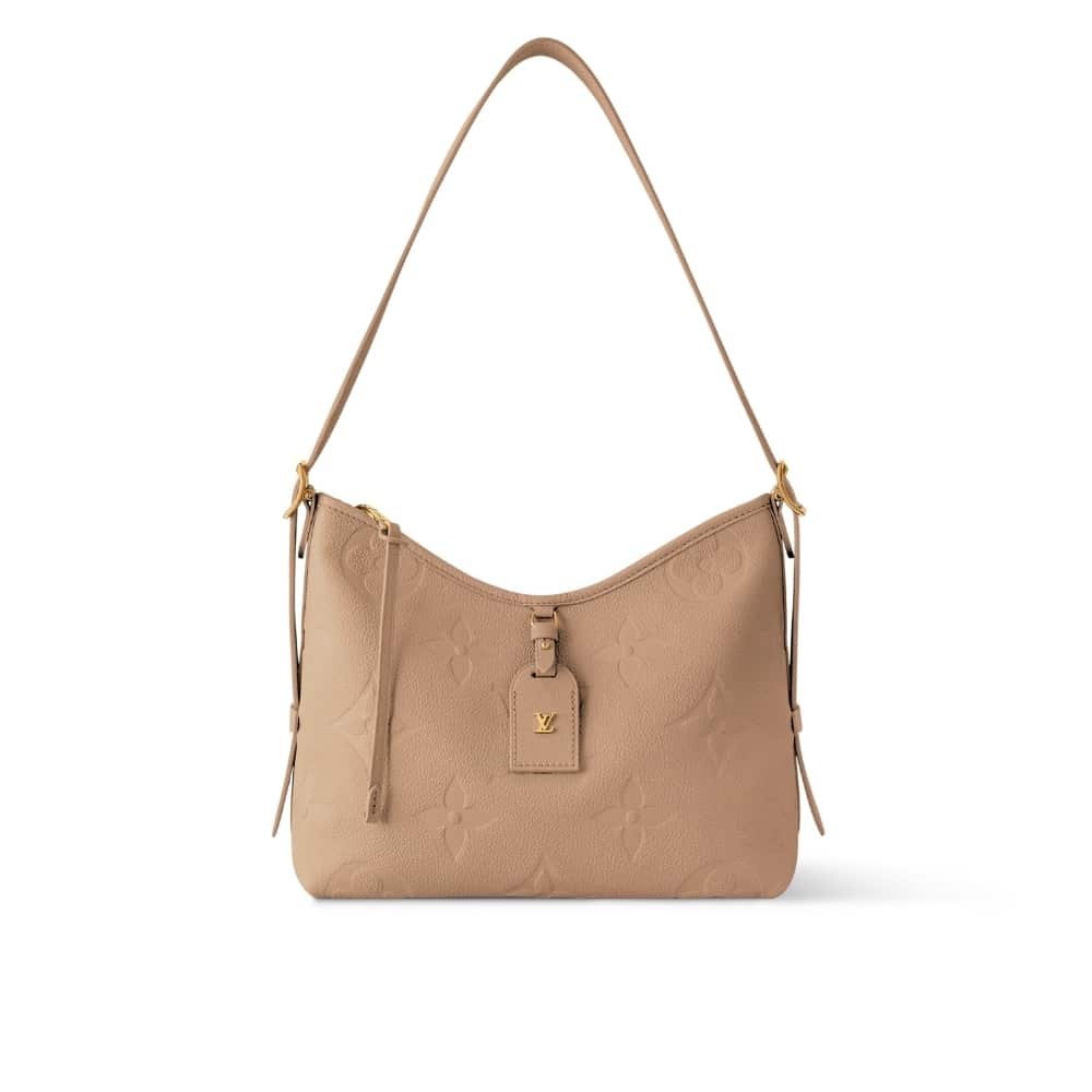 6-8-2 Louis Vuitton Carryall PM Monogram Empreinte Turtledove 29Cm - Image 1