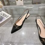 Gucci Horsebit Slingback Pump Black 782407 AAEGJ 1000 - Image 4