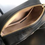 Gucci Gg Marmont Small Shoulder Bag Beige Ebony 24Cm 447632 Hvkeg 9772 - Image 6
