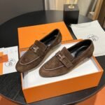 Hermes Paris Loafer Brown H242899Zabc390 - Image 5