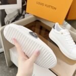 Louis Vuitton Time Out Sneaker Grey 1Aguy4 - Image 4